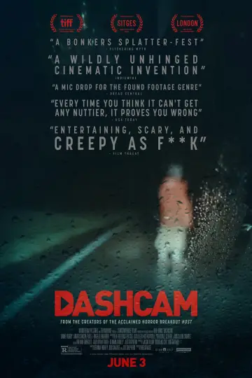 Plakat do filmu "Dashcam" #1045669