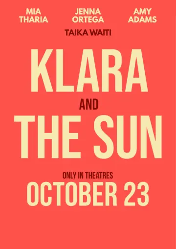 Plakat do filmu "Klara and the Sun" #925561