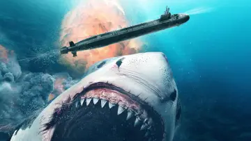 Zasłona do filmu "Megalodon Rising" #470826
