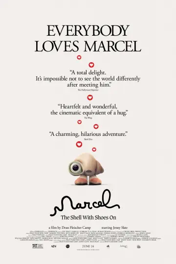 Plakat do filmu "Marcel Muszelka w różowych bucikach" #58797
