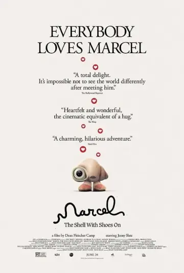 Plakat do filmu "Marcel Muszelka w różowych bucikach" #58806