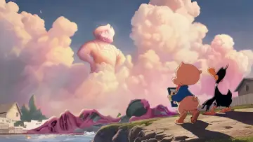 Zasłona do filmu "Looney Tunes. Porky i Daffy ratują świat" #523682