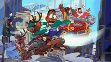 Zasłona do filmu "Urkel Saves Santa: The Movie!" #386330
