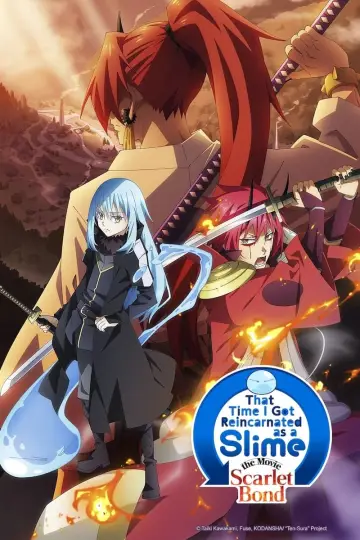 Plakat do filmu "劇場版 転生したらスライムだった件 紅蓮の絆編" #29080