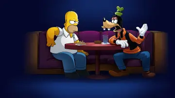 Zasłona do filmu "Simpsonowie: Wszystkiego Disneyplusowego" #279285