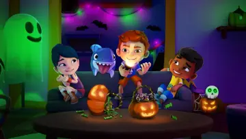 Zasłona do filmu "Sharkdog’s Fintastic Halloween" #1578178