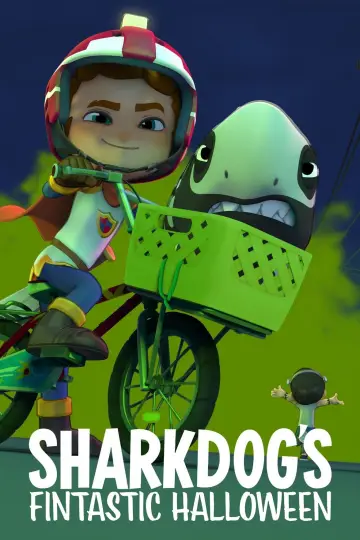 Sharkdog’s Fintastic Halloween plakat