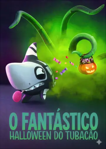 Plakat do filmu "Sharkdog’s Fintastic Halloween" #1578183