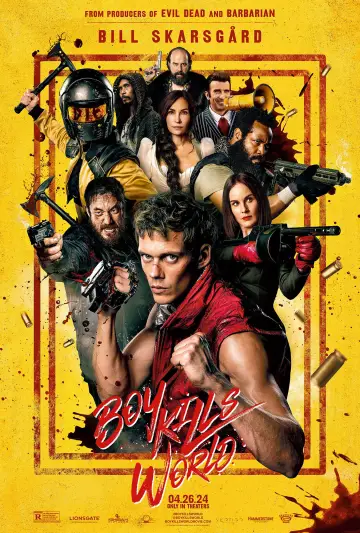 Plakat do filmu "Boy Kills World" #612087