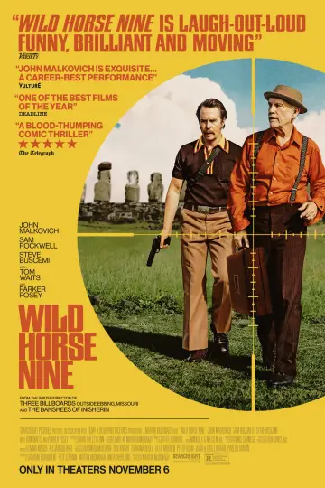 Plakat do filmu "Dziki Koń Dziewięć" #1737626