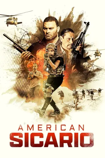 Plakat do filmu "Amerykański Sicario" #114349