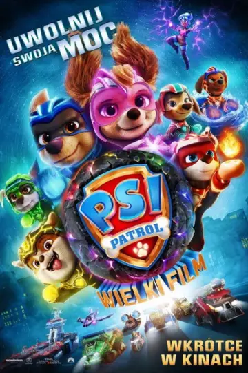 Plakat do filmu "Psi Patrol: Wielki film" #658248