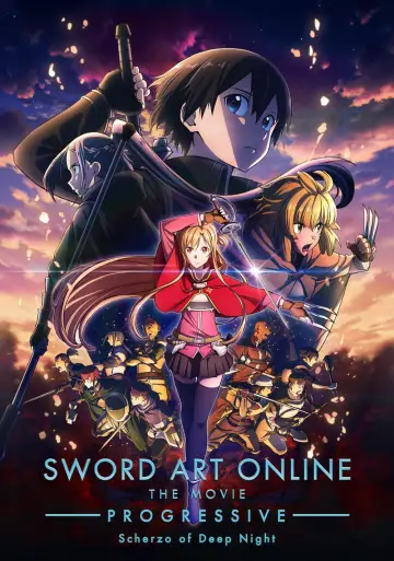 Plakat do filmu "SWORD ART ONLINE – Progressive – Scherzo of Deep Night" #315559