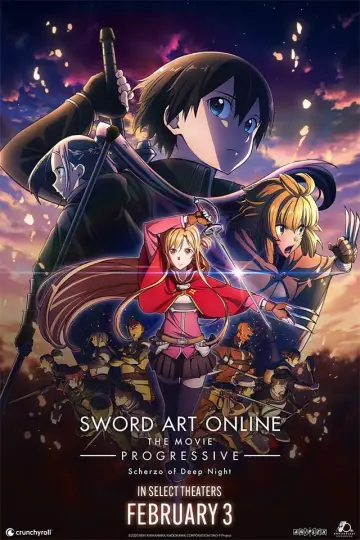 Plakat do filmu "SWORD ART ONLINE – Progressive – Scherzo of Deep Night" #41241