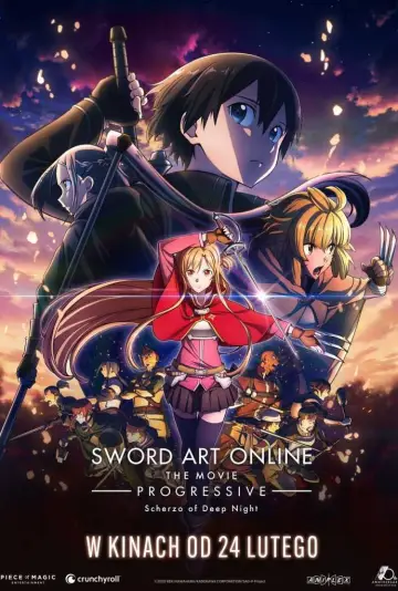 Plakat do filmu "SWORD ART ONLINE – Progressive – Scherzo of Deep Night" #806208