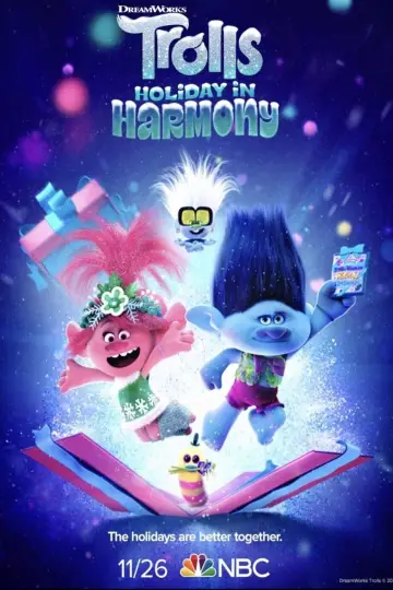 Plakat do filmu "Trolle: Święta w harmonii" #53788