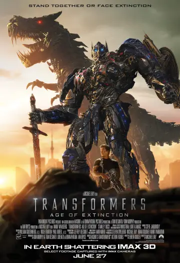 Plakat do filmu "Transformers. Wiek zagłady" #313028