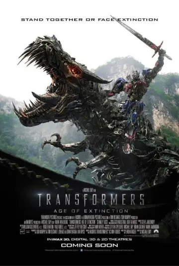 Plakat do filmu "Transformers. Wiek zagłady" #313033