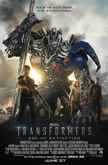 Plakat do filmu "Transformers. Wiek zagłady" #313046