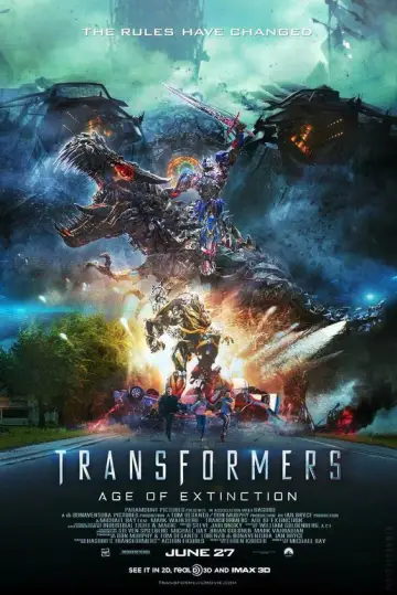 Plakat do filmu "Transformers. Wiek zagłady" #644061