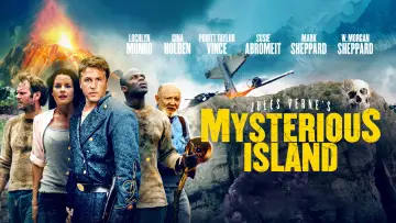 Zasłona do filmu "Tajemnicza wyspa Juliusza Verne