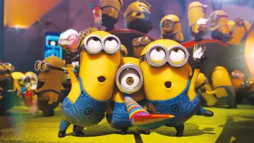 Zasłona do filmu "Minionki rozrabiają" #253258