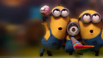 Zasłona do filmu "Minionki rozrabiają" #253264