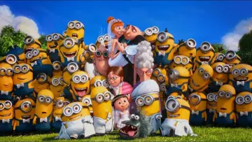 Zasłona do filmu "Minionki rozrabiają" #253267