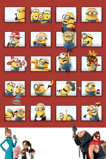 Plakat do filmu "Minionki rozrabiają" #596543