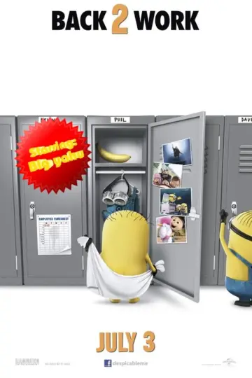 Plakat do filmu "Minionki rozrabiają" #835522