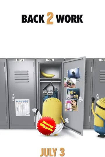 Plakat do filmu "Minionki rozrabiają" #835523