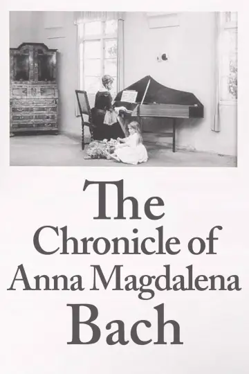 Plakat do filmu "Chronik der Anna Magdalena Bach" #1350898