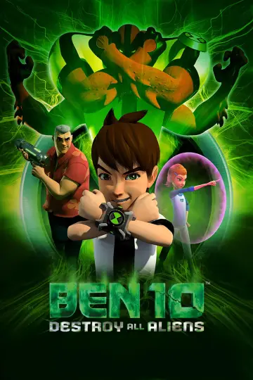 Plakat do filmu "Ben 10: Zniszczyć wszystkich kosmitów" #1042260