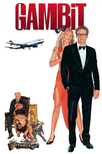 Plakat do filmu "Gambit, czyli jak ograć króla" #895255