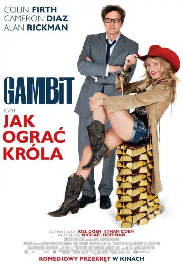 Plakat do filmu "Gambit, czyli jak ograć króla" #895256
