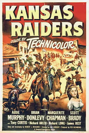 Plakat do filmu "Kansas Raiders" #1130599