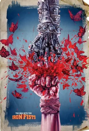 Plakat do filmu "Człowiek o żelaznych pięściach" #93795