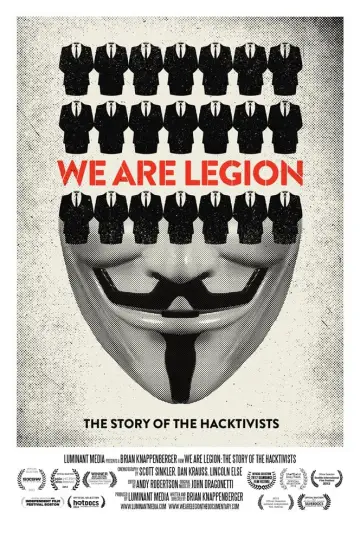 Plakat do filmu "Anonymous. Historia haktywizmu" #363919