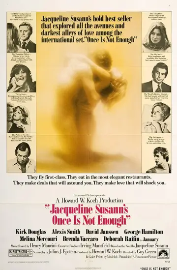 Plakat do filmu "Once Is Not Enough" #930797