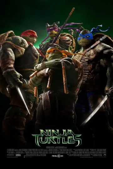 Plakat do filmu "Wojownicze Żółwie Ninja" #12919