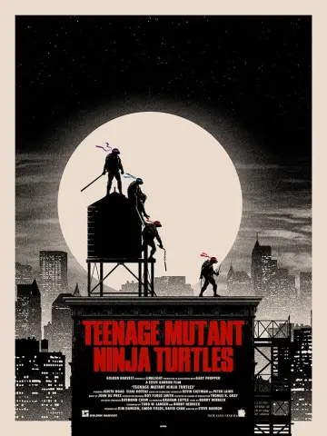Plakat do filmu "Wojownicze Żółwie Ninja" #12929