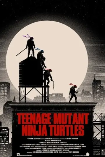 Plakat do filmu "Wojownicze Żółwie Ninja" #12930