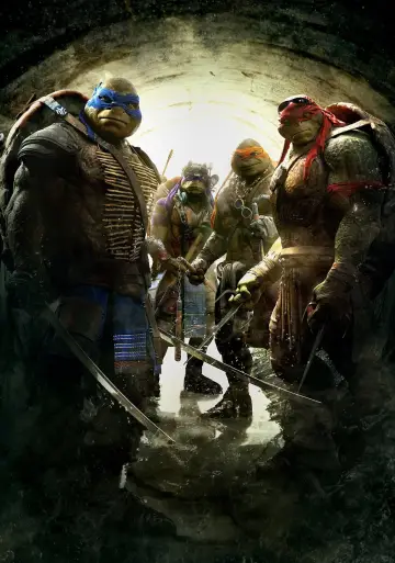 Plakat do filmu "Wojownicze Żółwie Ninja" #376299