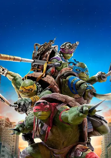 Plakat do filmu "Wojownicze Żółwie Ninja" #376300