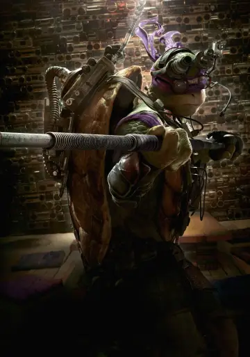 Plakat do filmu "Wojownicze Żółwie Ninja" #376301
