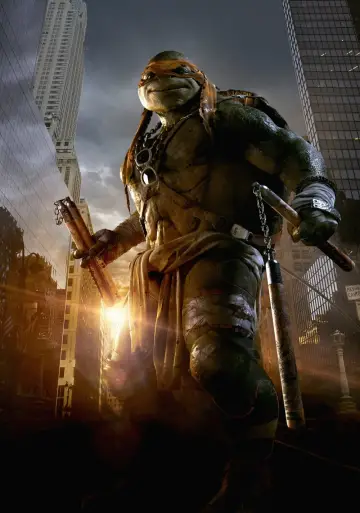 Plakat do filmu "Wojownicze Żółwie Ninja" #376303