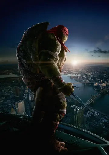 Plakat do filmu "Wojownicze Żółwie Ninja" #376304