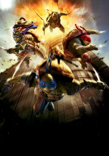Plakat do filmu "Wojownicze Żółwie Ninja" #376305
