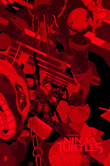 Plakat do filmu "Wojownicze Żółwie Ninja" #488329