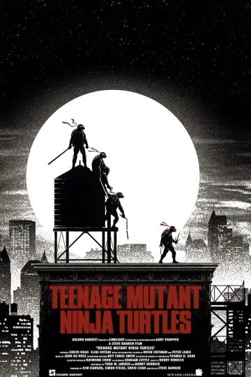 Plakat do filmu "Wojownicze Żółwie Ninja" #488330